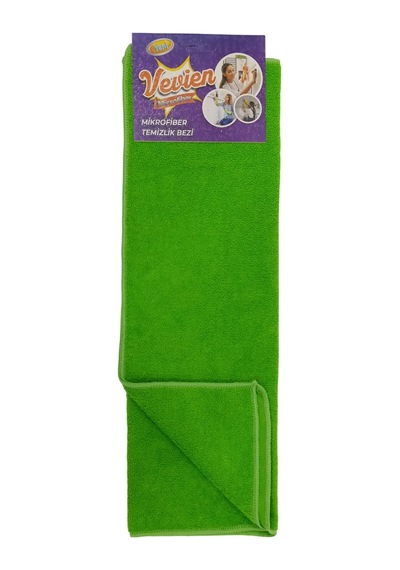 Microfiber Süper Emici Kurulama Bezi 50x70 Cm Oto,mutfak,banyo Yıkama Kurulama Bezi Yeşil