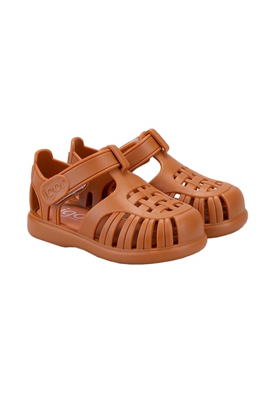 Igor S10271 Tobby Solid Çocuk Sandalet Karamel Karamel