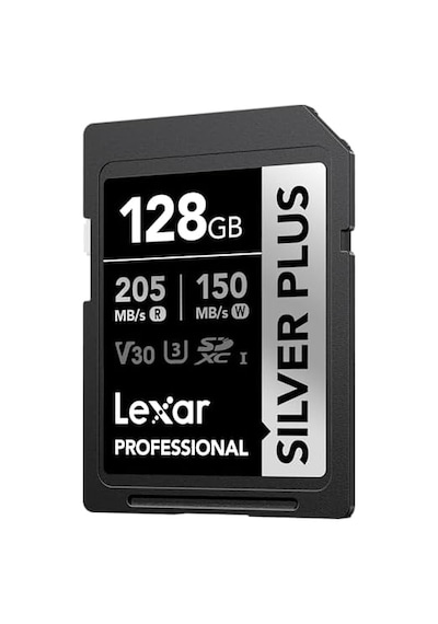 Professional 128gb 205 Mb/s Silver Plus Sd Hafıza Kartı Açık Mavi