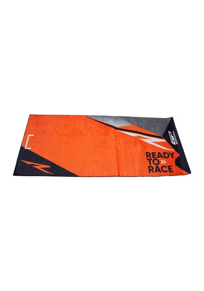Gp Kompozit Ktm Universal Motosiklet Halısı Siyah Turuncu