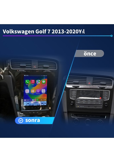 Volkswagen Golf 7 Tesla 2013-2020 Yıl Multimedya 4-64 Gb