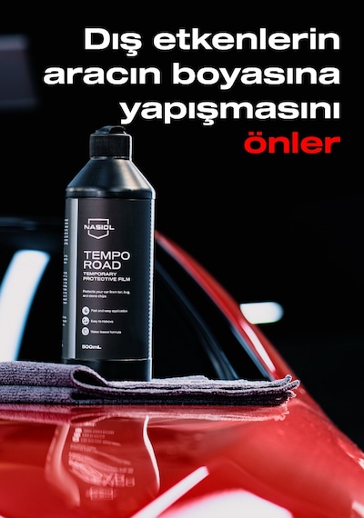 Nasiol Temporoad Geçici Araç Yüzeyi Koruyucu Sıvı Film Geçici Boya Koruma 500 ML Leke Böcek Koruyucu