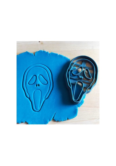 Scream Kurabiye Kalıbı Tek Parça Gıdaya Uygun 3d Baskı Kalıp Diğer
