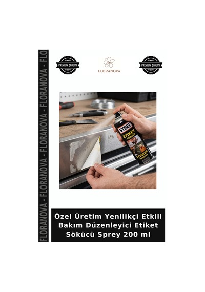 Özel Üretim Yenilikçi Etkili Bakım Düzenleyici Etiket Sökücü Sprey 200 Ml