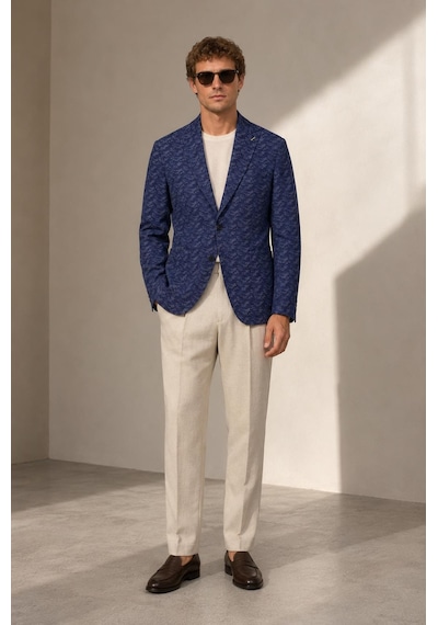 Alexandergardi Erkek Blazer Ceket Lacivert