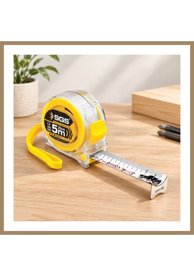 Bezos Stoplu Şeffaf Şerit Metre 22 Diğer