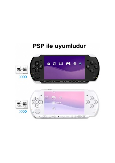 Micro Sd Memory Stick Pro Duo Çevirici Dönüştürücü Hafıza Kartı Adaptörü