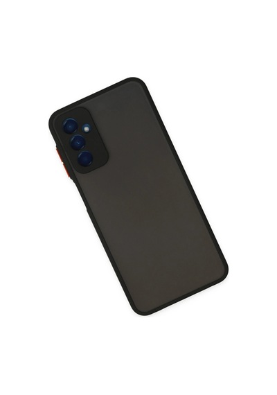 Cosmotex Newface Samsung Galaxy M13 Kılıf Montreal Silikon Kapak - Siyah