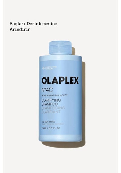 Olaplex Nº.4c Bond Maintenance Clarifying Derinlemesine Temizleyen & Bağ Güçlendiren Şampuan 250 Ml