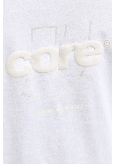 Jack & Jones Jcoclub Erkek Tişört 12289868 Beyaz