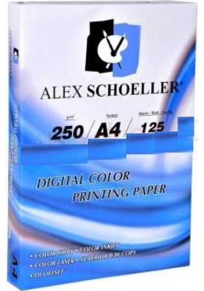 Alex Schoeller Fotokopi Kağıdı A4 250 Gr. 125'Li Alx-829