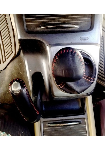 Civic Fd6 2006/11 Manuel Vites Ve El Freni Kılıfı Hakiki Deri