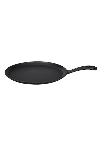 Lava Döküm Krep / Pizza / Pancake Tavası. Yuvarlak. Metal Saplı