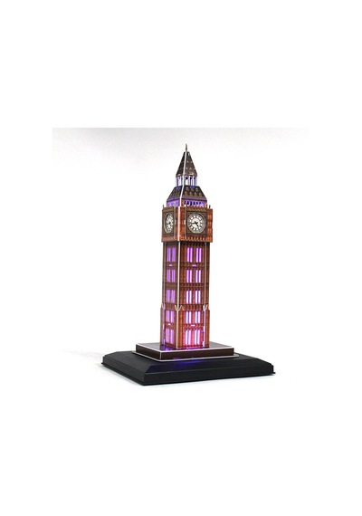 Cubicfun 3d 28 Parça Puzzle Big Ben Saat Kulesi - İngiltere Led Işıklı