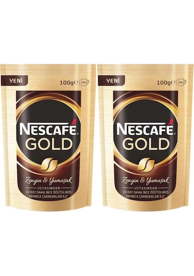 Nescafe Gold Hazır Kahve 2 x 100 G