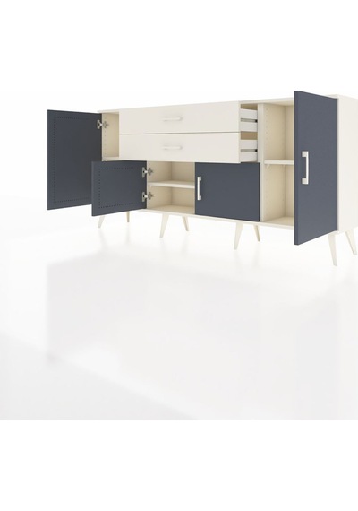 Arges Konsol 3 Raflı 2 Çekmeceli 4 Kapaklı 176x30x83 Aytaşı-antrasit/aytaşı Antrasit/aytaşı Arges Konsol 3 Raflı 2 Çekmeceli 4 Kapaklı 176x30x83 Aytaşı-antrasit/aytaşı Antrasit/aytaşı