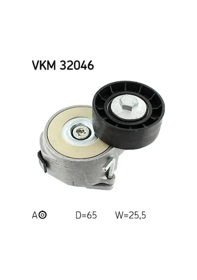 V Kayış Gergi Rulmanı - Fiat Stilo, Ducato, 500, Grande Punto, Punto, Doblo, Freemont, Bravo, Croma, Sedici, Idea, Linea, 159, Giulietta, Mito, Spide 48535190