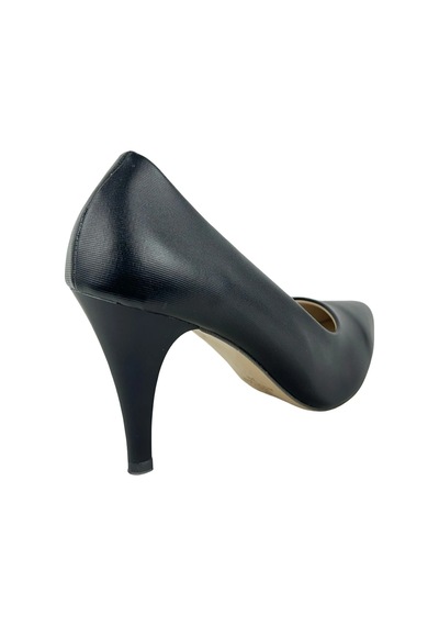 Matzeliger Mzg1177 Siyah Kadın İnce Topuklu Stiletto
