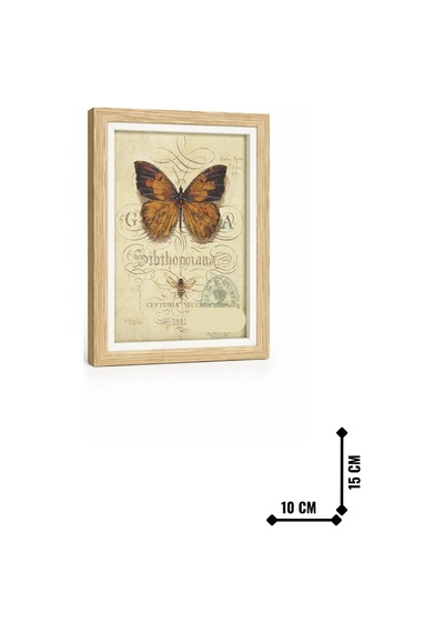 İnce Kenar Çerçeve Krem 15x10 Cm