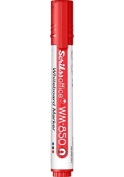 Scrikss Wm-850 Kırmızı Tahta Kalemi Doldurulabilir Kırmızı