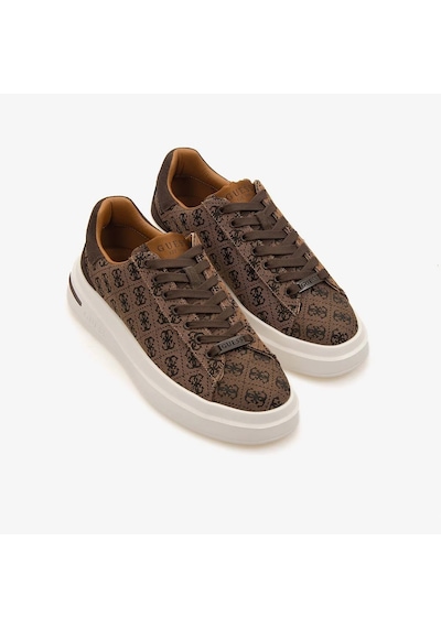 Guess Elba Erkek Sneaker Fmjebafal12 Kahve