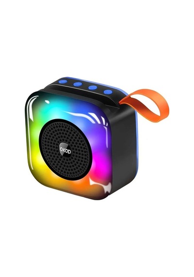 Çeşithane Kp-561 Rgb Işıklı Taşınabilir Mini Ses Bombası - Bluetooth Hoparlör, Fm Radyo Özellikli Ve