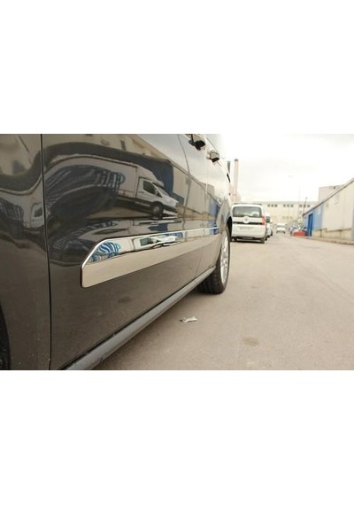 Ford Courier 2014-2020 Krom Yan Kapı Çıtası