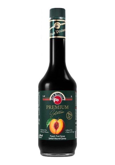 Fo Şeftali Meyveli Şurup - Premium 700 Ml Diğer