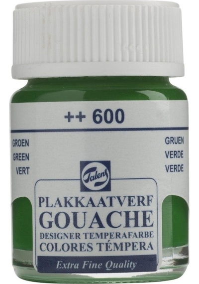 Talens Guaj Boya Cam Şişe 16ml 600 Green