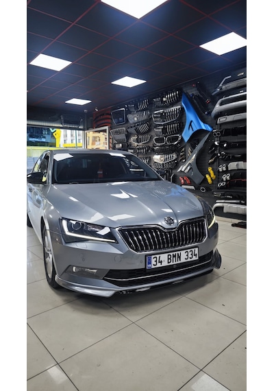 Skoda Süper B Makyajlı Kasa Abt Ön Tampon Eki Plastik Boyasız