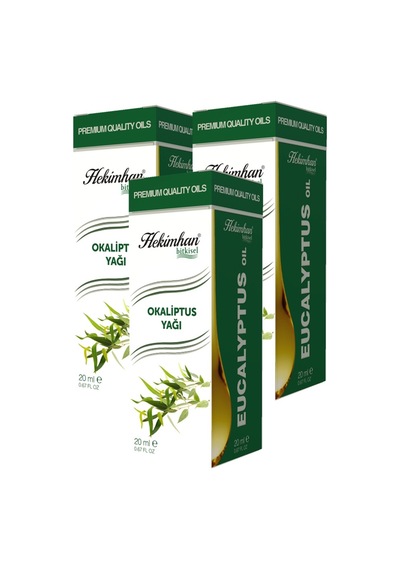Hekimhan Bitkisel Okaliptus Yağı 3 x 20 ML