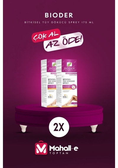 Bitkisel Tüy Dökücü Sprey 175 Ml 2'li