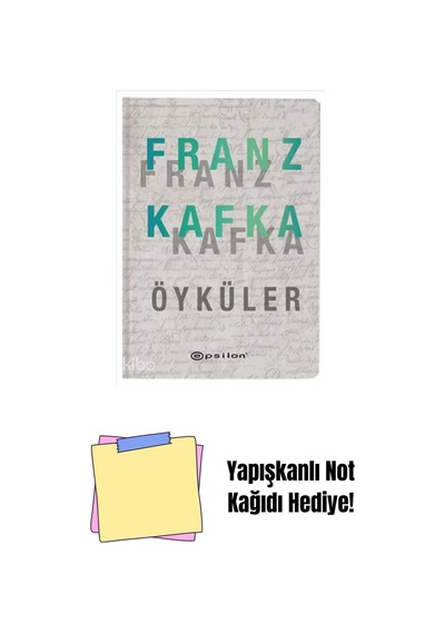 Seçme Öyküler Franz Kafka Sert Kapak + Yapışkanlı Not Kağıdı