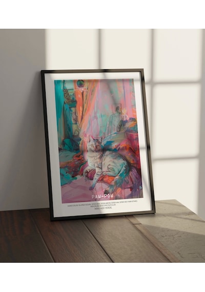 Paw-pow No:22 Art Print