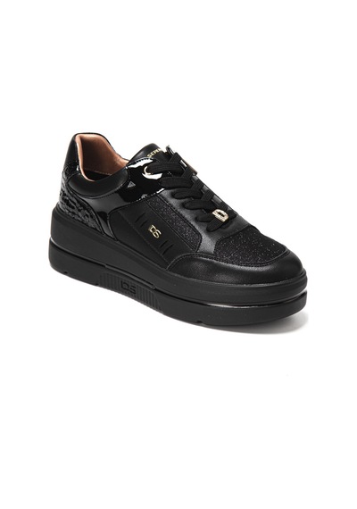 Variante Nero Sneaker Günlük Kadın 185724dm Donna Serena Varıante 5724dm Nero Siyah