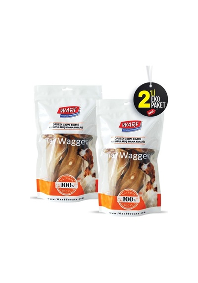 Kurutulmuş Dana Kulağı 3'lü 120 Gr X 2 Paket