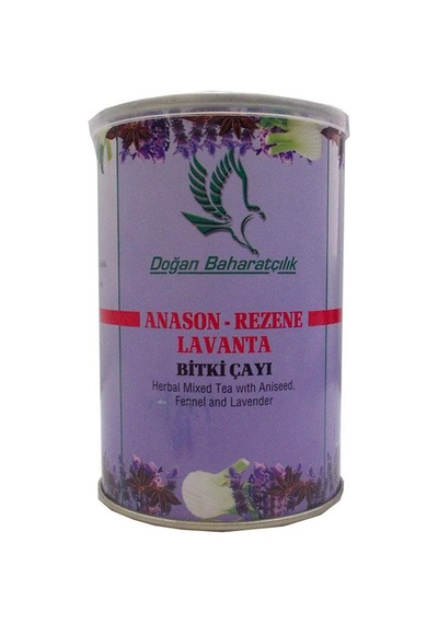 Doğan Baharatçılık Anason Rezene Lavanta Bitki Çayı Teneke 100 G