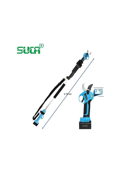 Suca Sc 8635a Led Ekranlı Uzatmalı Budama Makası 35 Mm