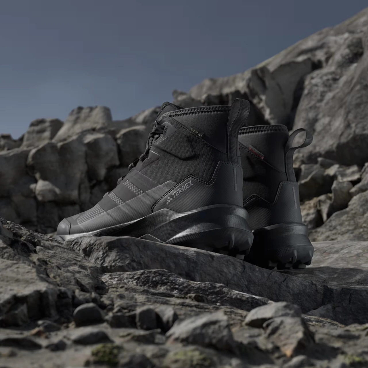 Adidas Terrex Skychaser Ax5 Mid Gore-tex Clımawarm Erkek Bot C-adıjq2205e10a00 Siyah