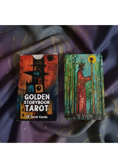 Golden Storybook Tarot 78 Kart Tarot Destesi