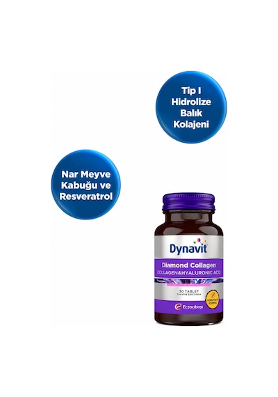Dynavit Collagen & Hyaluronic Acid 30 Tablet