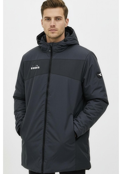 Diadora Alto Anorak Uzun Mont Antrasit