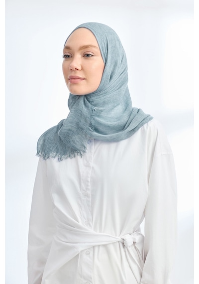 Armanda Organic Touch Viskoz Şal- 3601 Blue