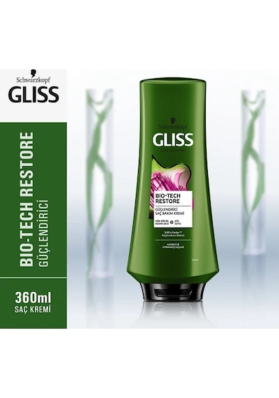 Schwarzkopf Gliss Bio Tech Saç Bakım Kremi 360 ML