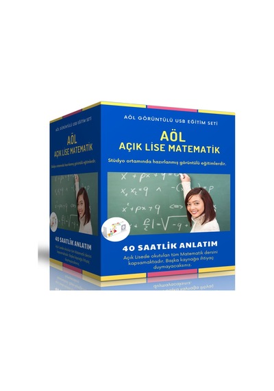 Aöl Açık Lise Matematik Görüntülü Eğitim Seti