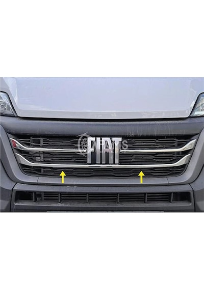 Fiat Ducato Krom Ön Panjur 3 Parça 2022 Ve Üzeri Paslanmaz Çelik