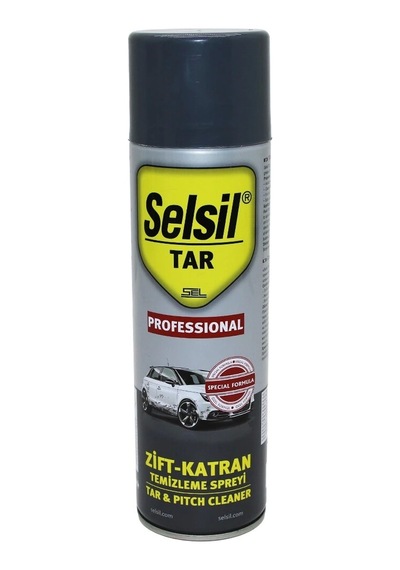 Selsil Tar Zift - Katran Temizleme Sprey 500ml Kir - Yağ