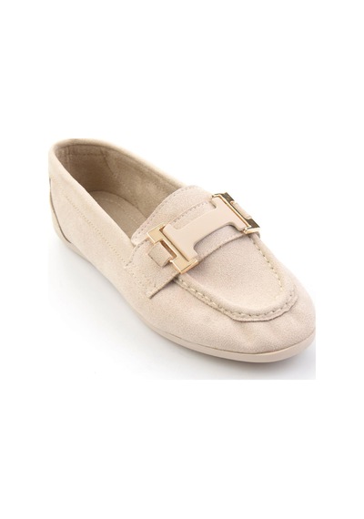 Bej Kadın Loafer Ayakkabı K01542380772