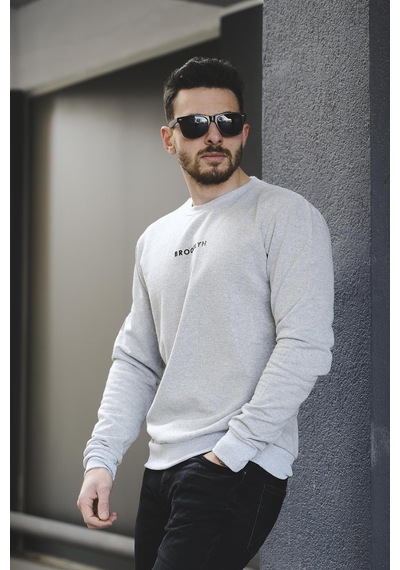 Oksit Lgg Brooklyn Comfort Pamuklu Erkek Sweatshirt