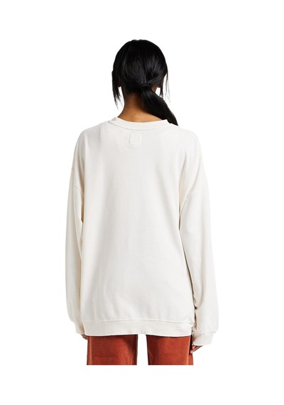 Billabong Ebjft00119 Ride In Sweat Krem Kadın Sweatshirt Krem